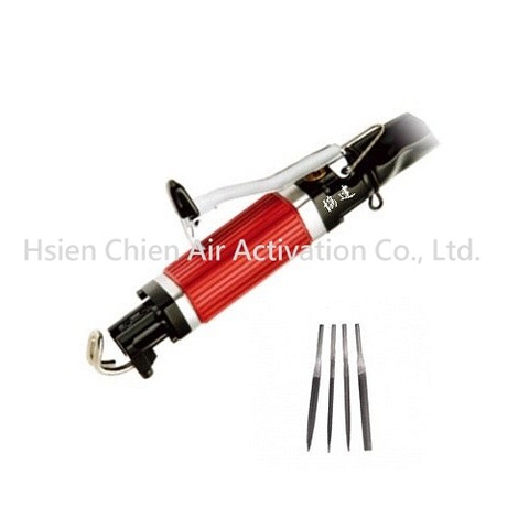 Dual purpose pneumatic saw file