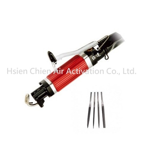 Dual purpose pneumatic saw file